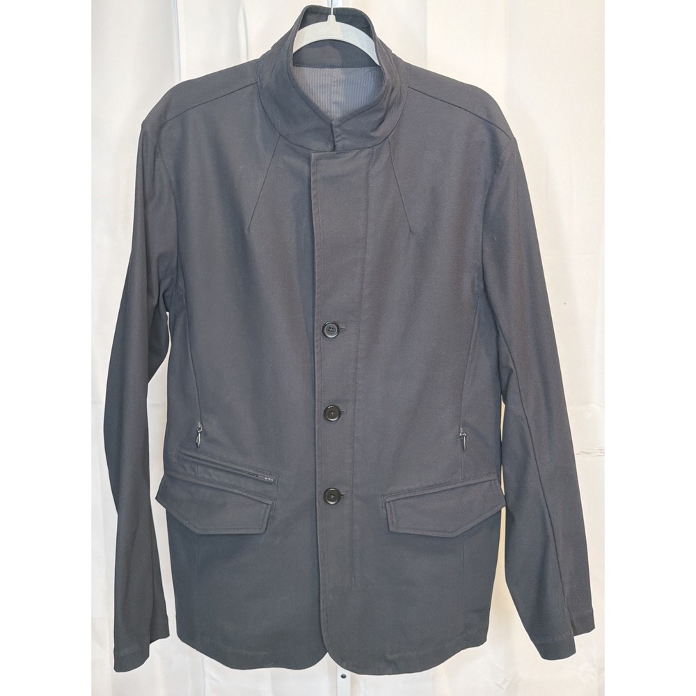 Lululemon MWB Blazer Jacket Mens Large Black Technical Commuter Performance - Picture 2 of 13